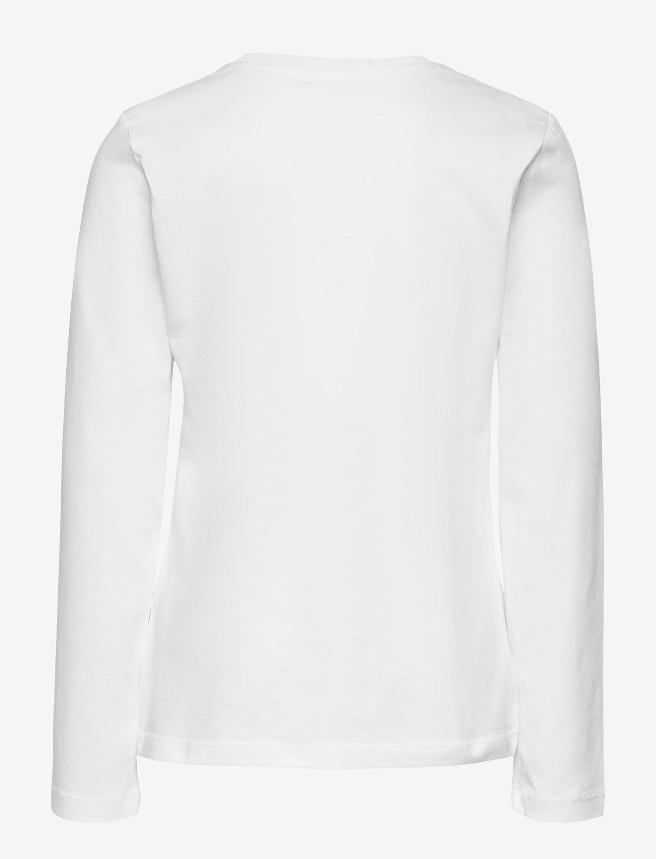 Calvin Klein - FOIL LOGO SLIM LS T-SHIRT - bright white - 1