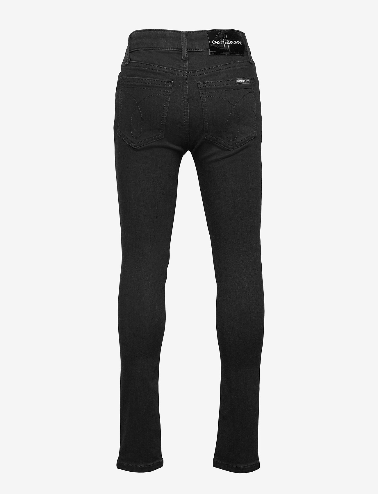 Calvin Klein - SKINNY HR CLEAN BLK STR - clean black stretch - 1