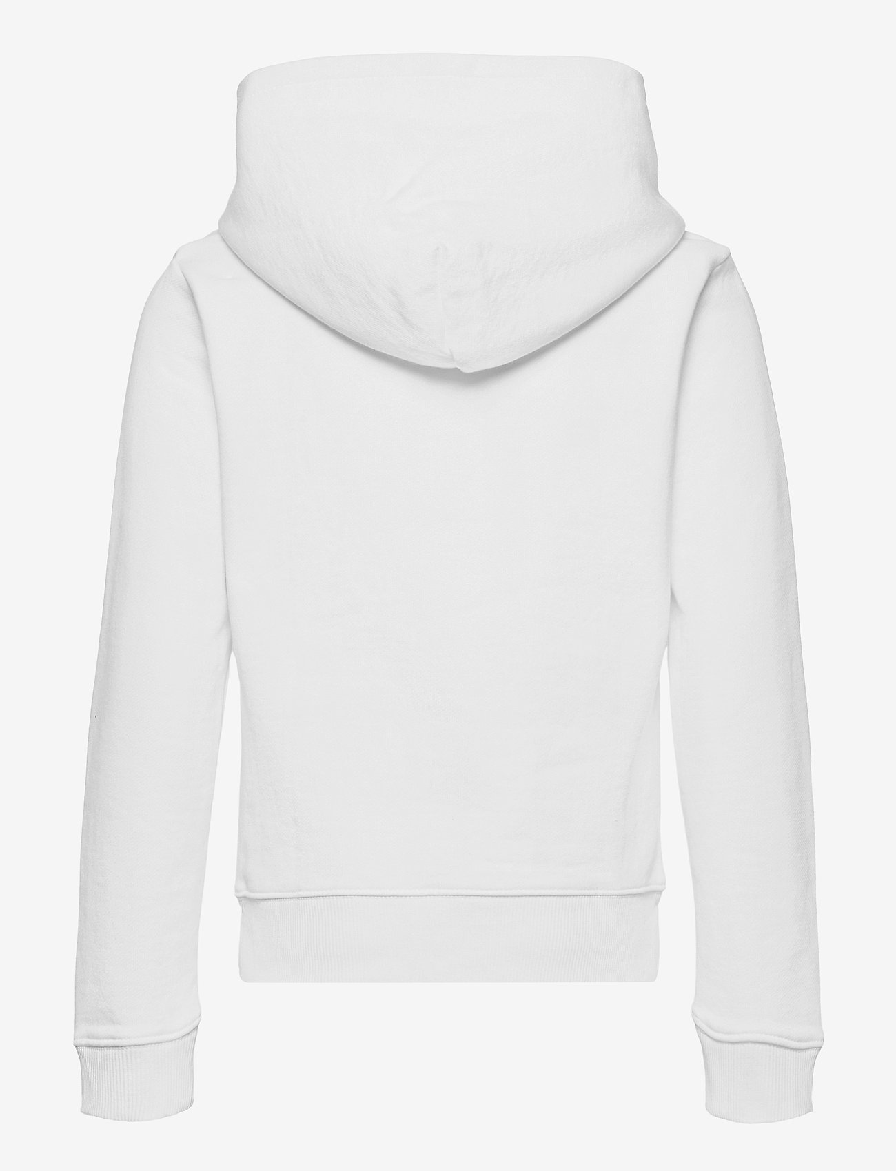Calvin Klein - HYBRID LOGO HOODIE - bright white - 1
