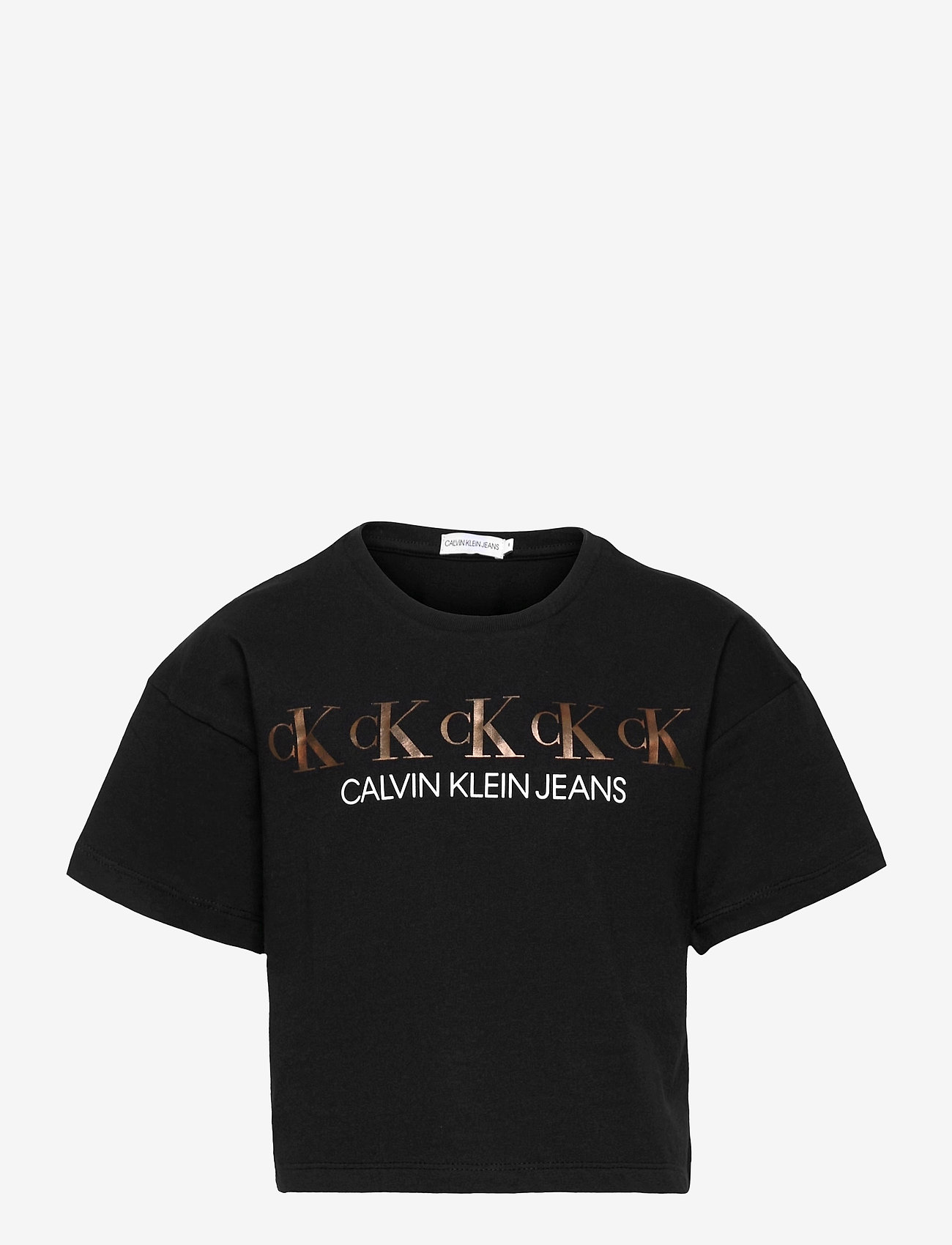 Calvin Klein - CK REPEAT FOIL BOXY T-SHIRT - ck black - 0