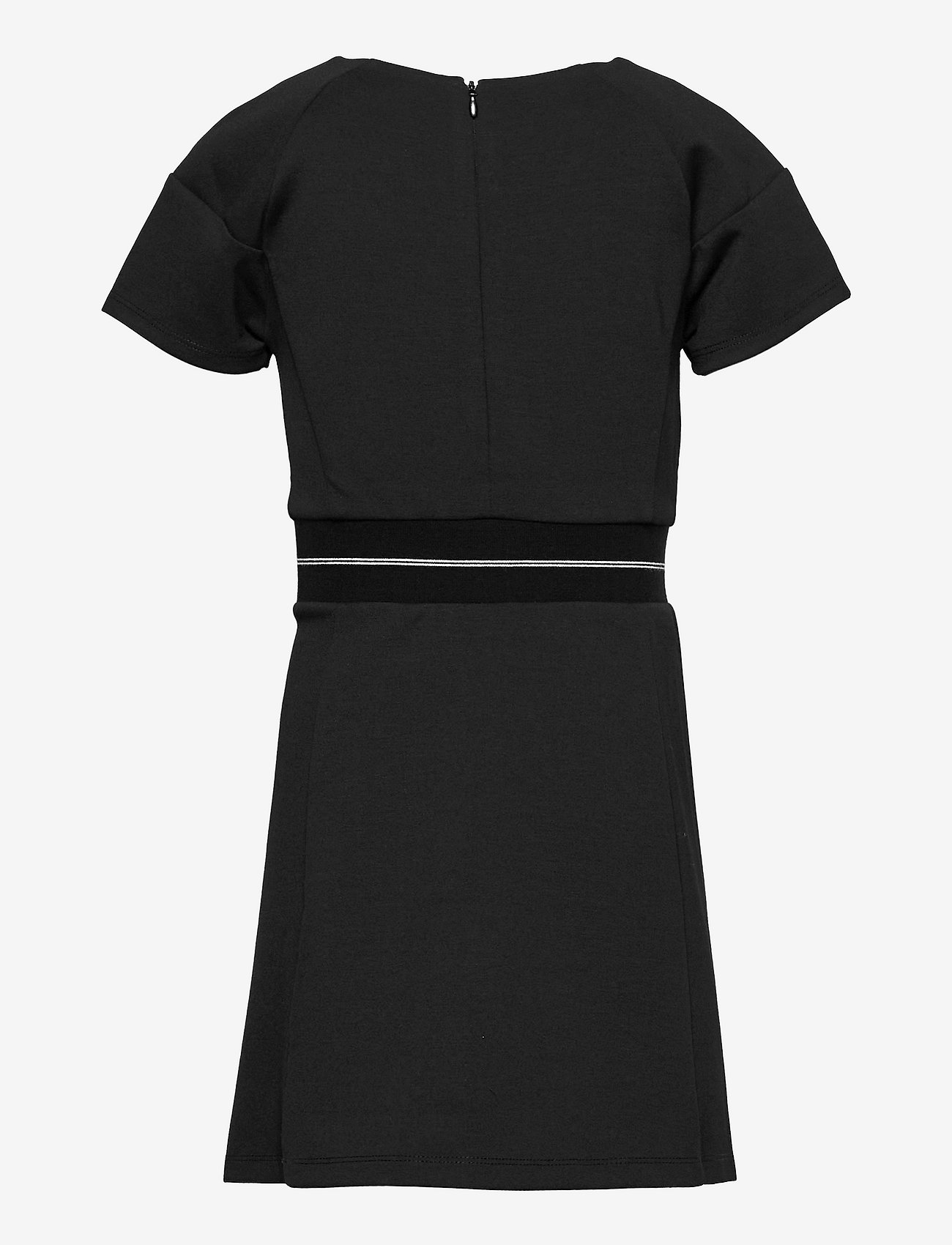 Calvin Klein - INTARSIA LOGO WAIST PUNTO DRESS - ck black - 1