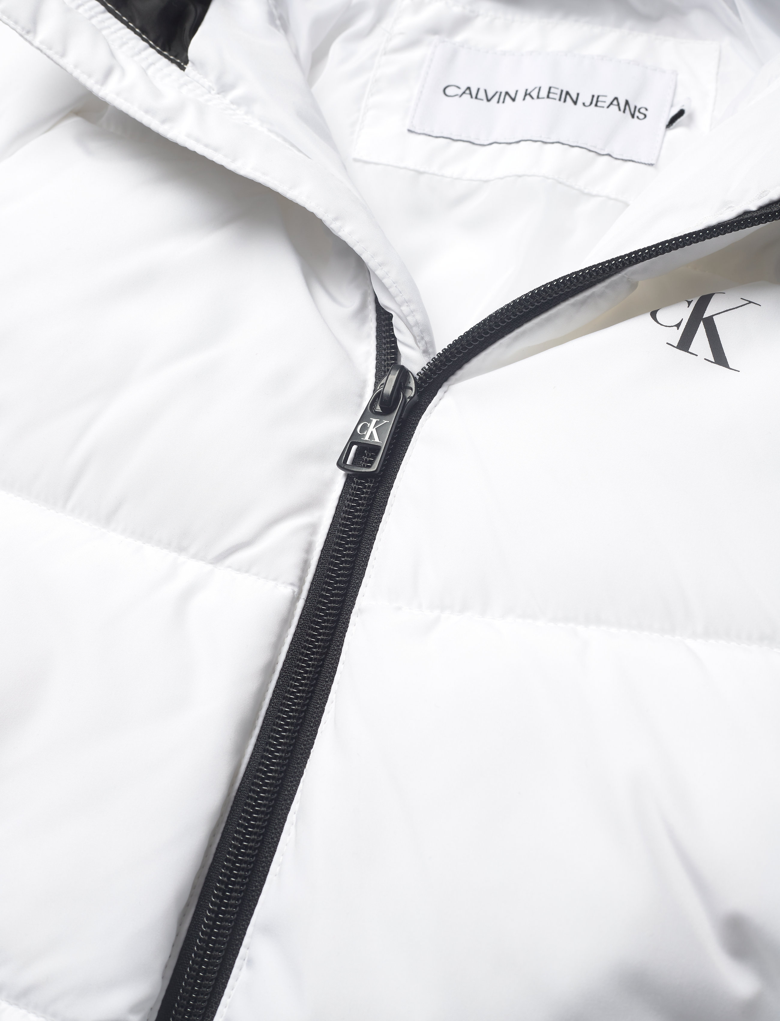 Calvin Klein - RELAXED PUFFER JACKET - bright white - 2