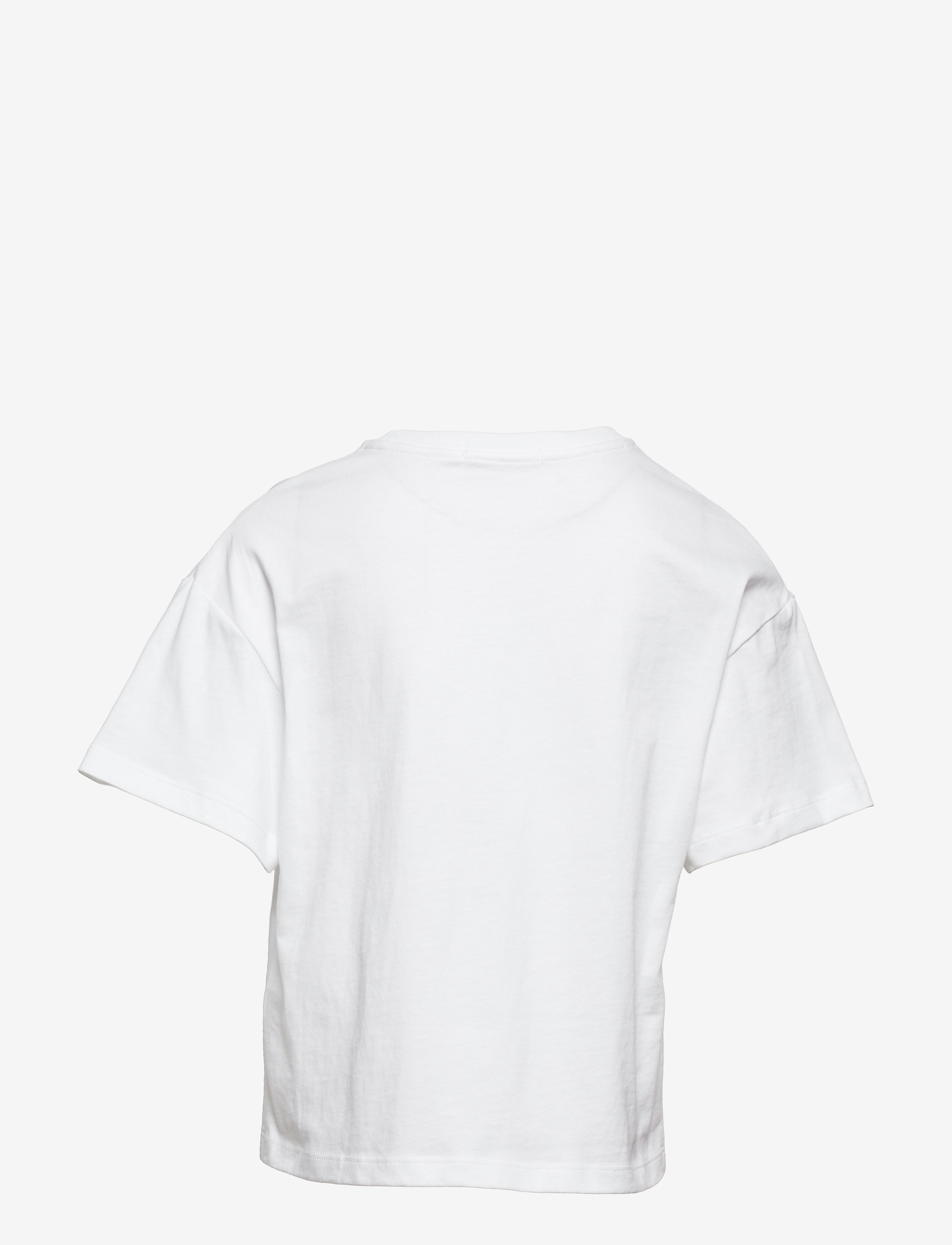 Calvin Klein - DISTORTED MONOGRAM T-SHIRT - bright white - 1