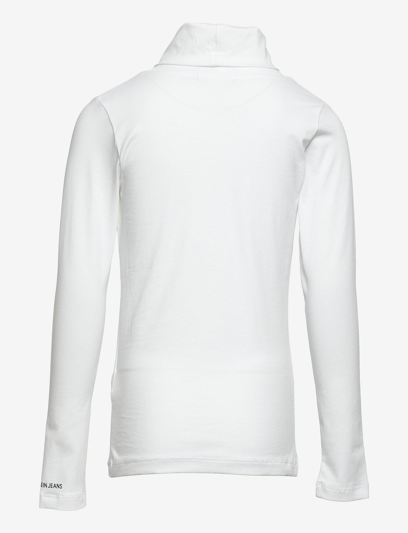 Calvin Klein - MONOGRAM LS ROLL NECK TOP - bright white - 1
