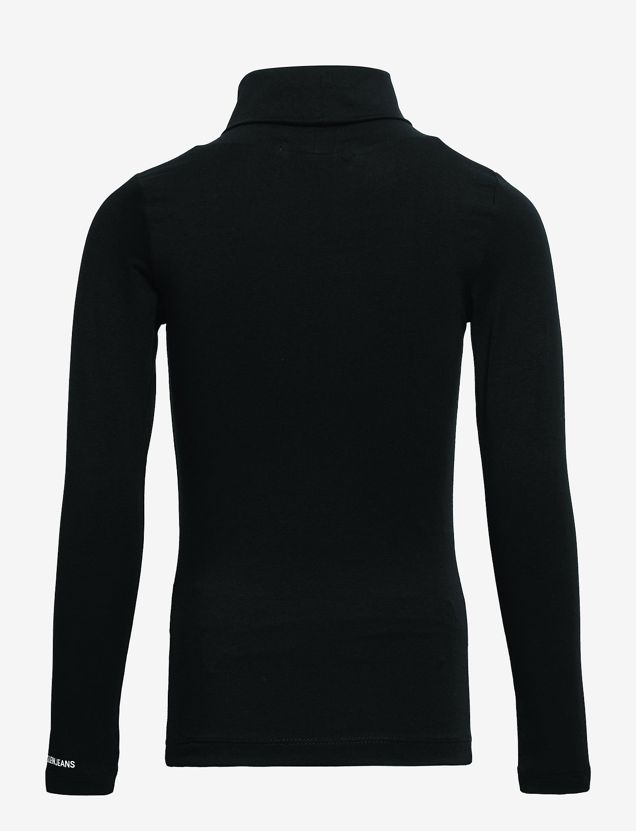 Calvin Klein - MONOGRAM LS ROLL NECK TOP - ck black - 1