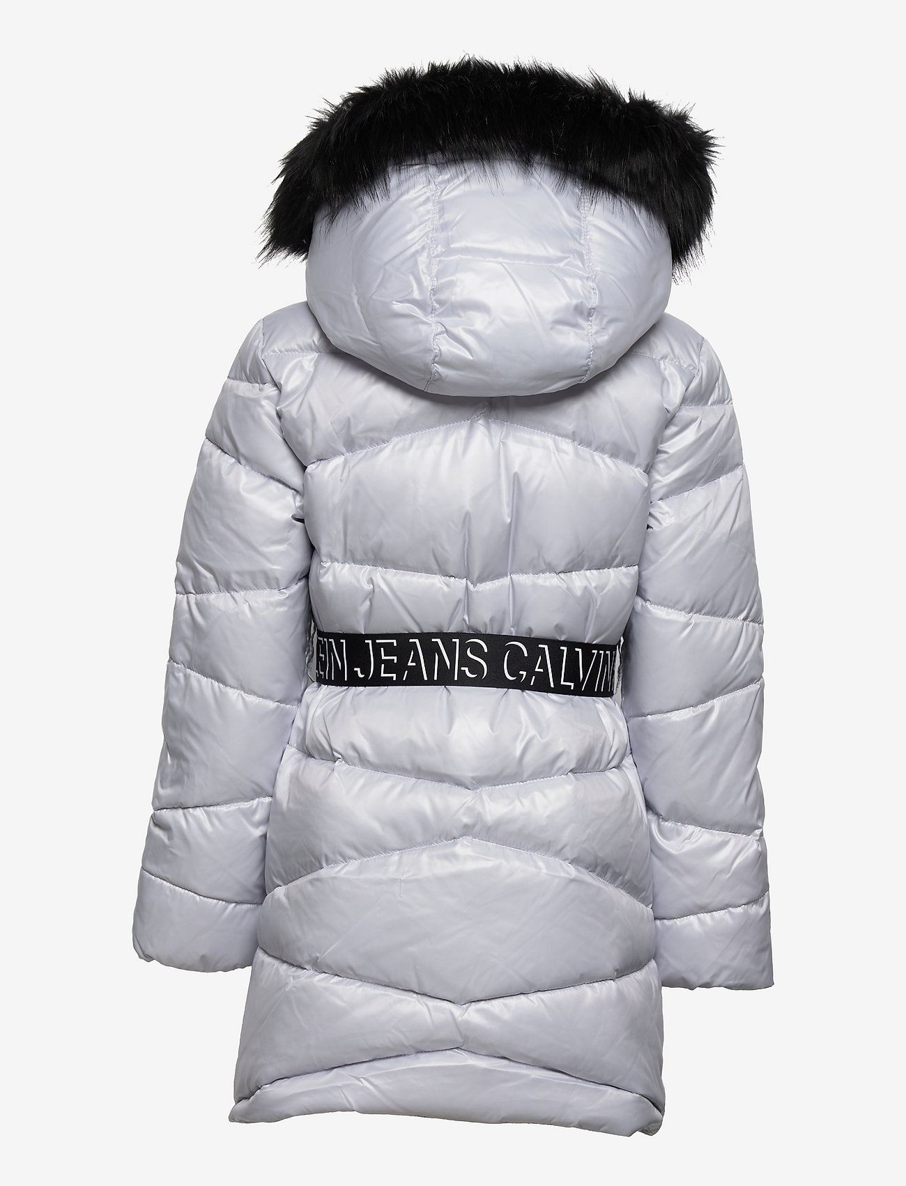 Calvin Klein - BELTED LONG DOWN COAT - arctic ice - 1