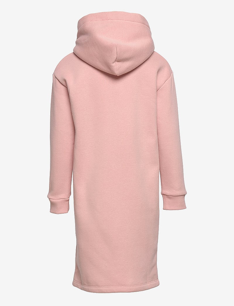 Calvin Klein Monogram Outline Hoodie Dress long-sleeved casual dresses shop at Booztlet Calvin Klein Monogram Outline Hoodie Dress long-sleeved casual dresses shop at Booztlet