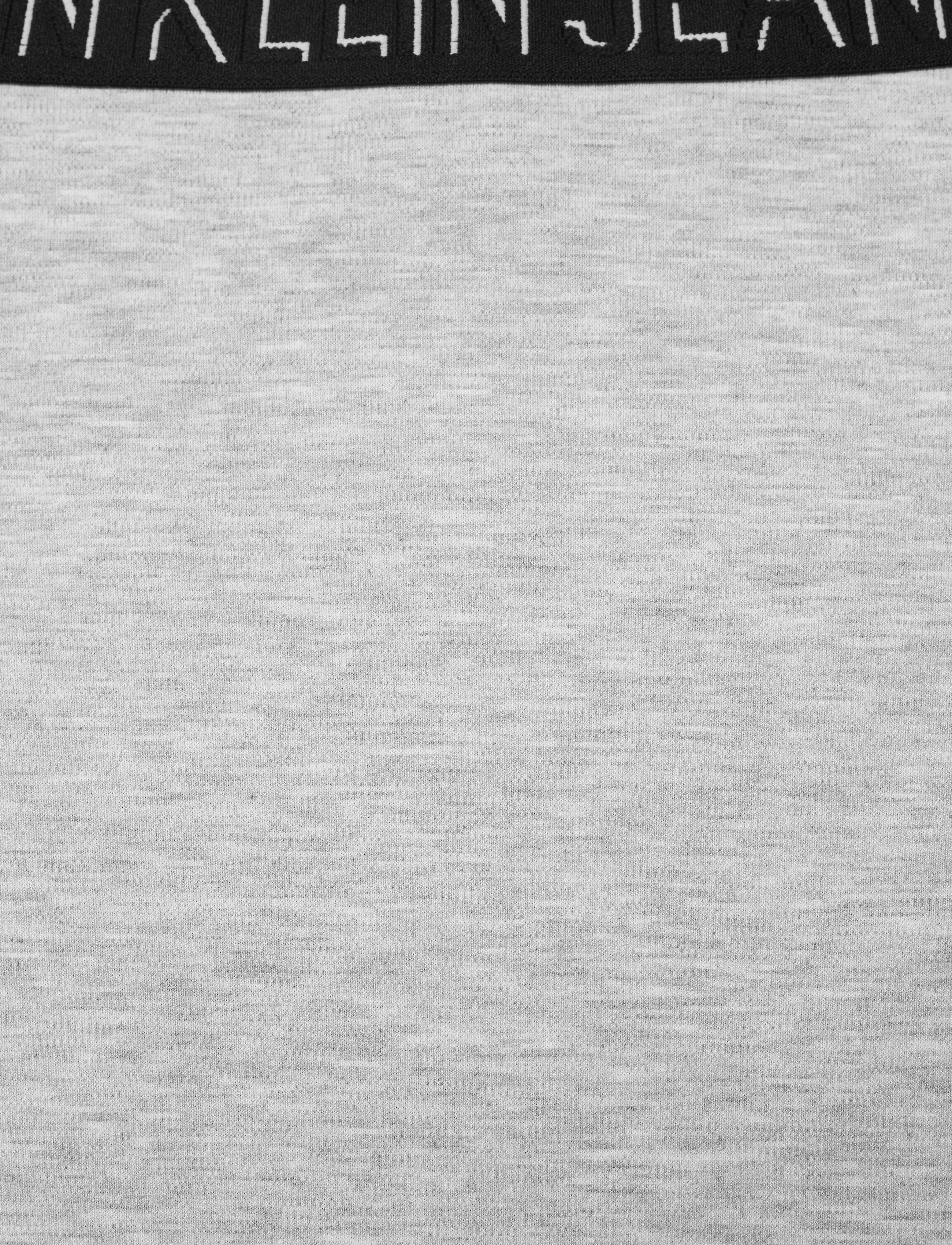 Calvin Klein - SHADOW LOGO PUNTO SKIRT - light grey heather - 2
