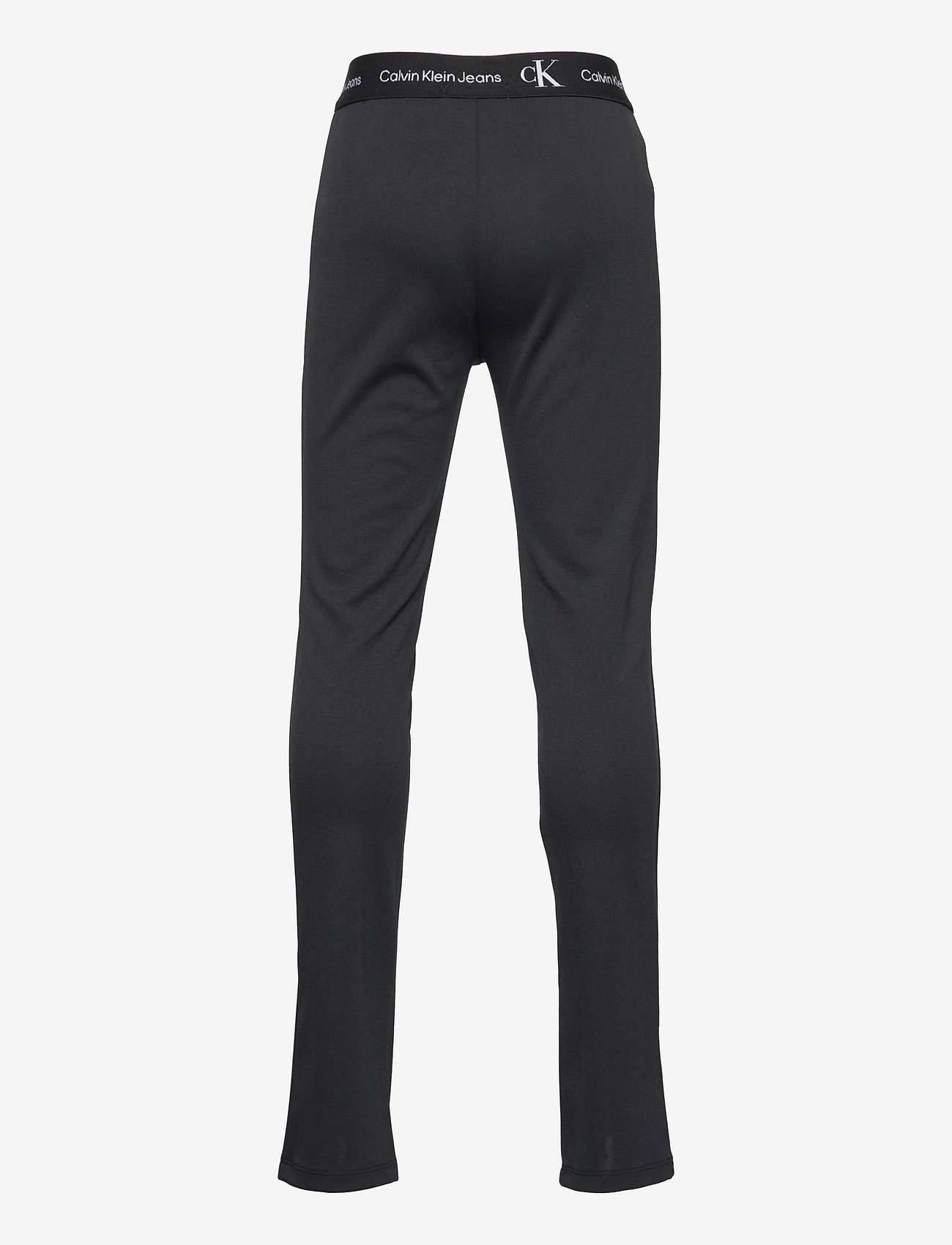 Calvin Klein - PUNTO TAPE SLIT PANTS - spodnie - ck black - 1