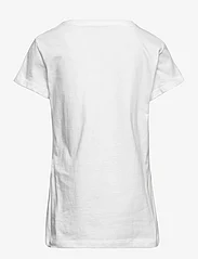 Calvin Klein - MICRO MONOGRAM TOP - kortærmede t-shirts - bright white - 1
