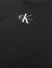 Calvin Klein - MICRO MONOGRAM TOP - lühikeste varrukatega t-särgid - ck black - 2