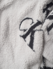 Calvin Klein - MONOGRAM AOP TEDDY COAT - faux fur jakker - monogram aop grey/ black - 4