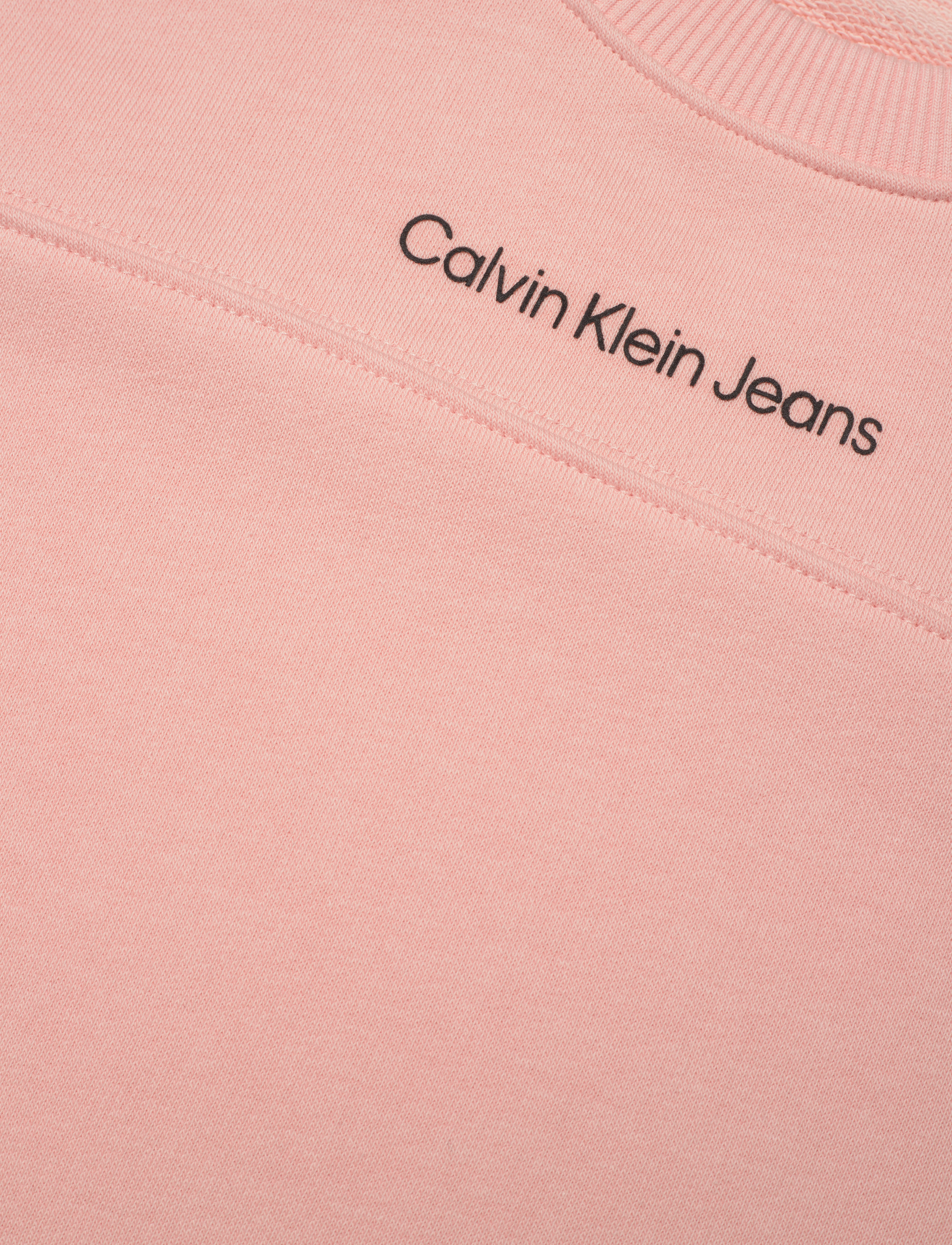 Calvin Klein - CKJ LOGO SWEATSHIRT DRESS - pink blush - 2