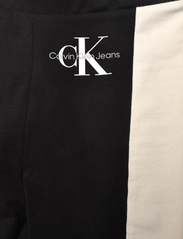 Calvin Klein - COLOUR BLOCK MONOGRAM LEGGING - retuusid - ck black - 2