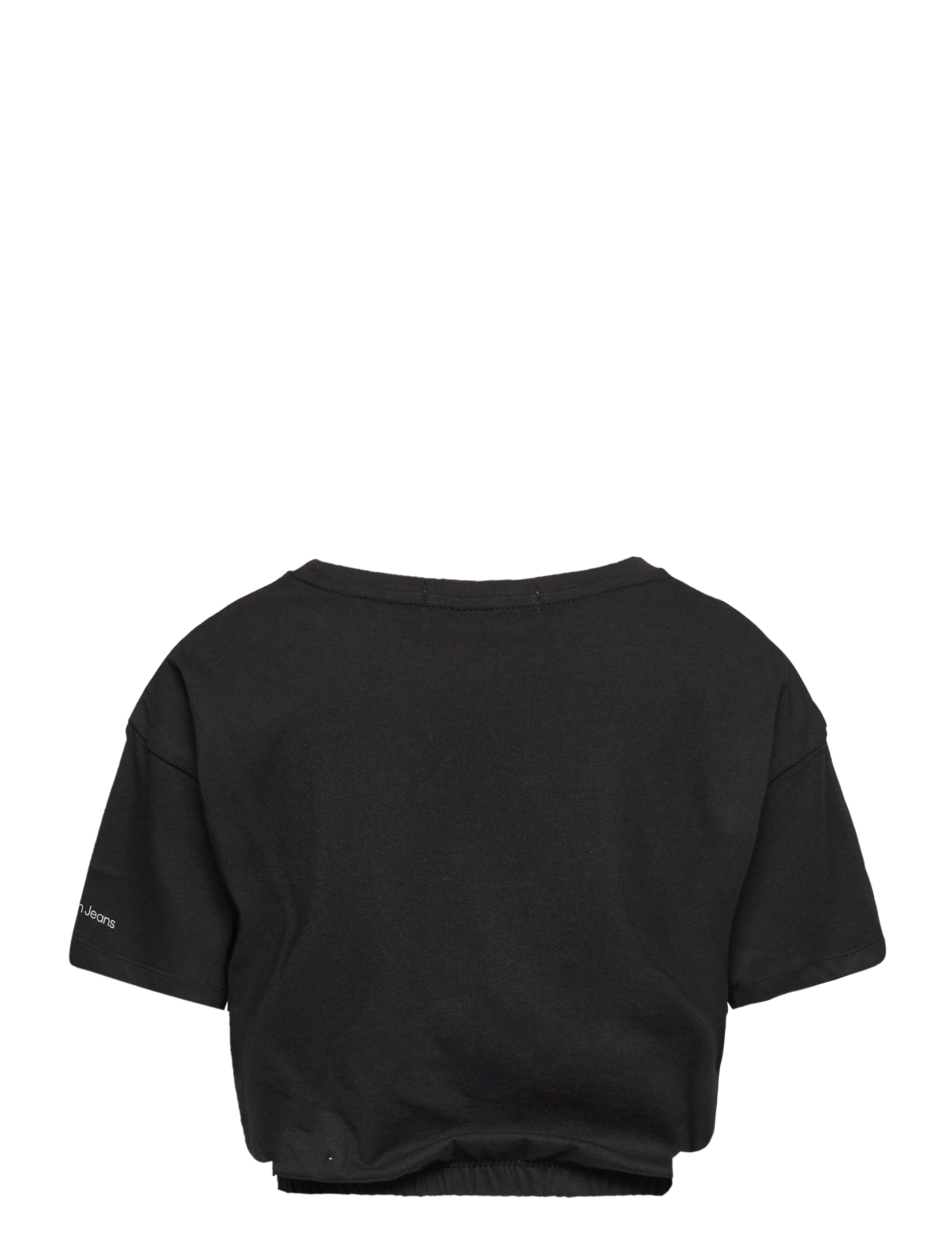 Calvin Klein - METALLIC MONOGRAM T-SHIRT - ck black - 1