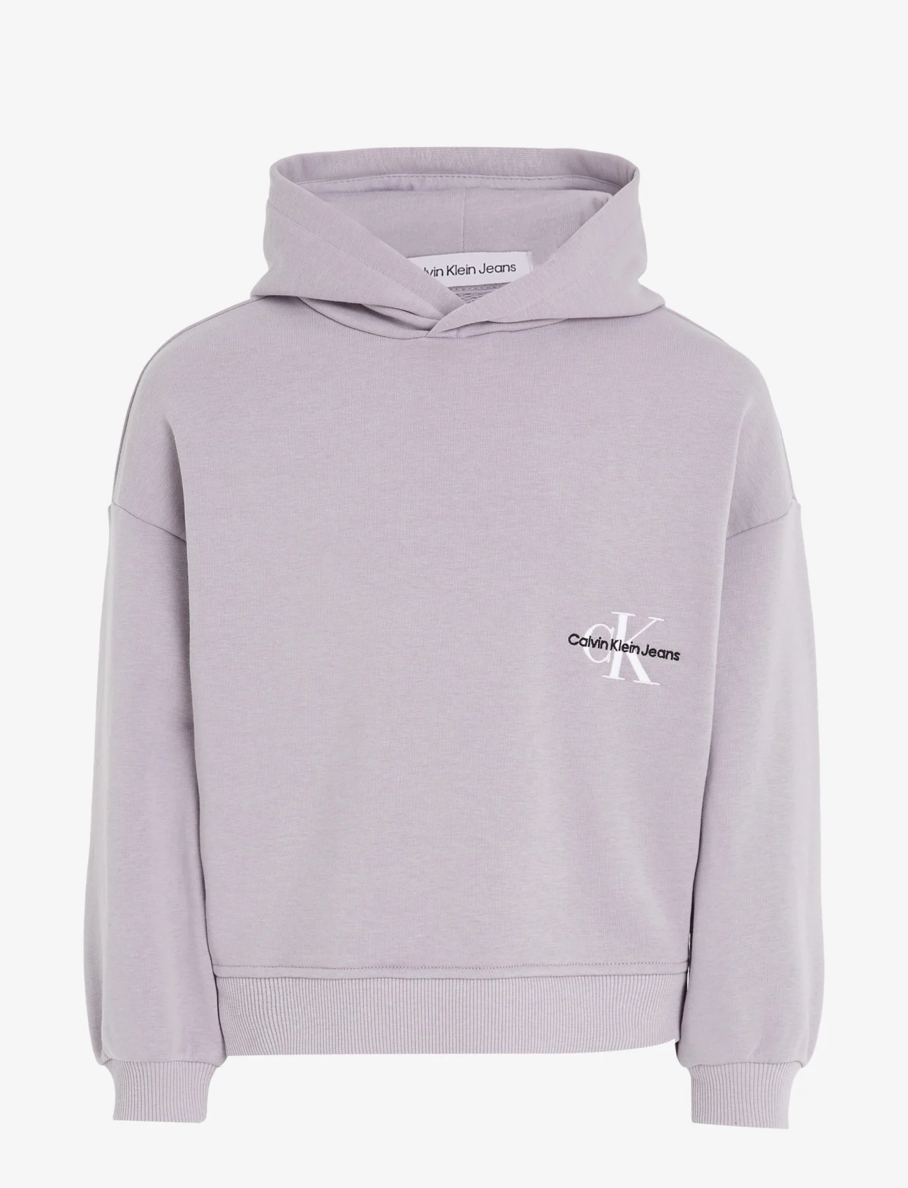 Calvin Klein - MONOGRAM OFF PLACED HOODIE - hoodies - lavender aura - 0