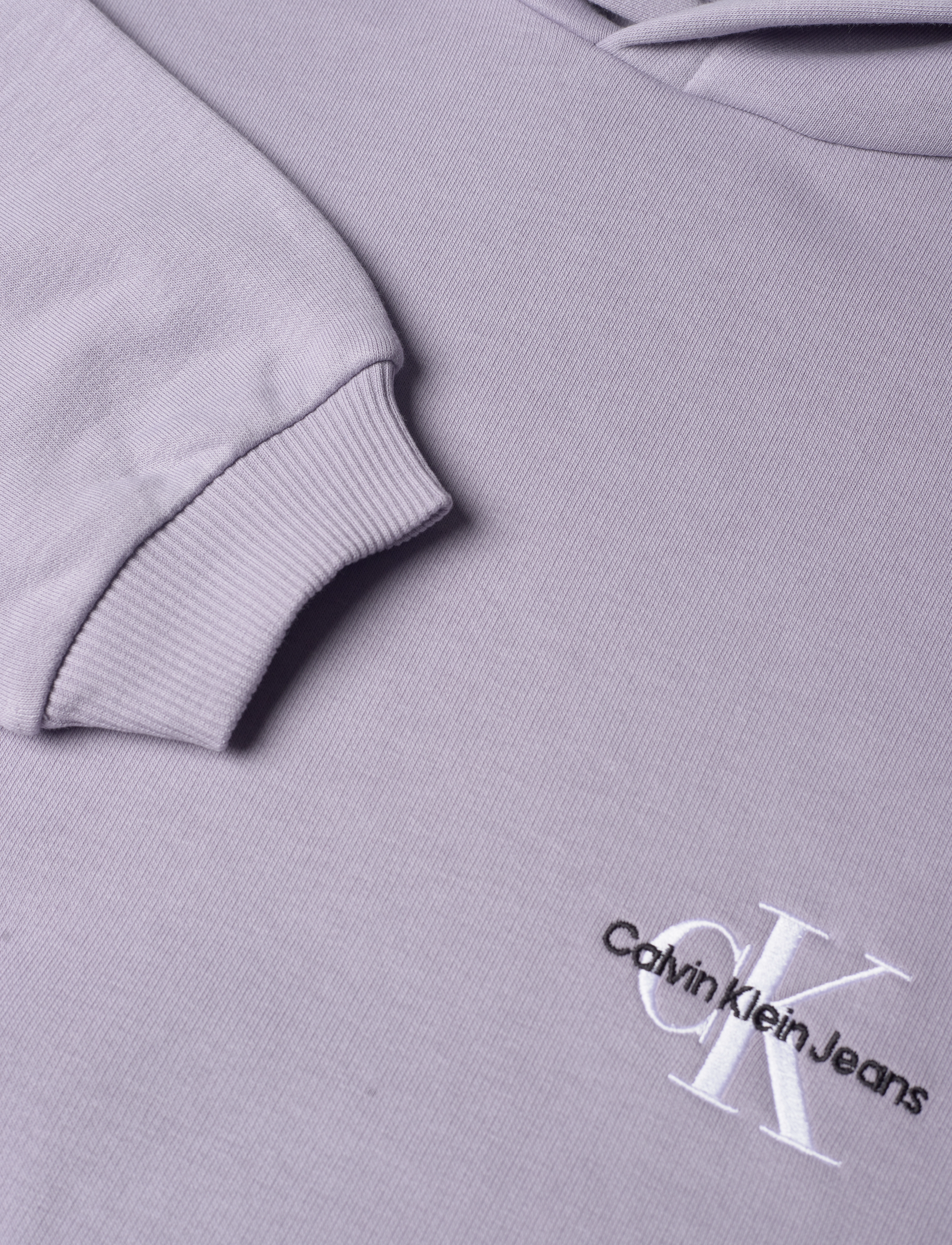 Calvin Klein - MONOGRAM OFF PLACED HOODIE - lavender aura - 5