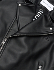 Calvin Klein - FAUX LEATHER JACKET - spring jackets - ck black - 3