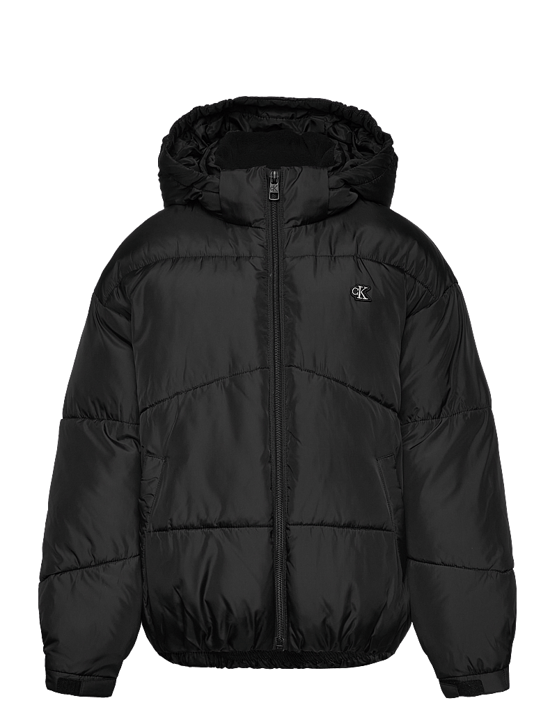 Calvin Klein - CK SHORT PUFFER JACKET - vinterjackor - ck black - 1
