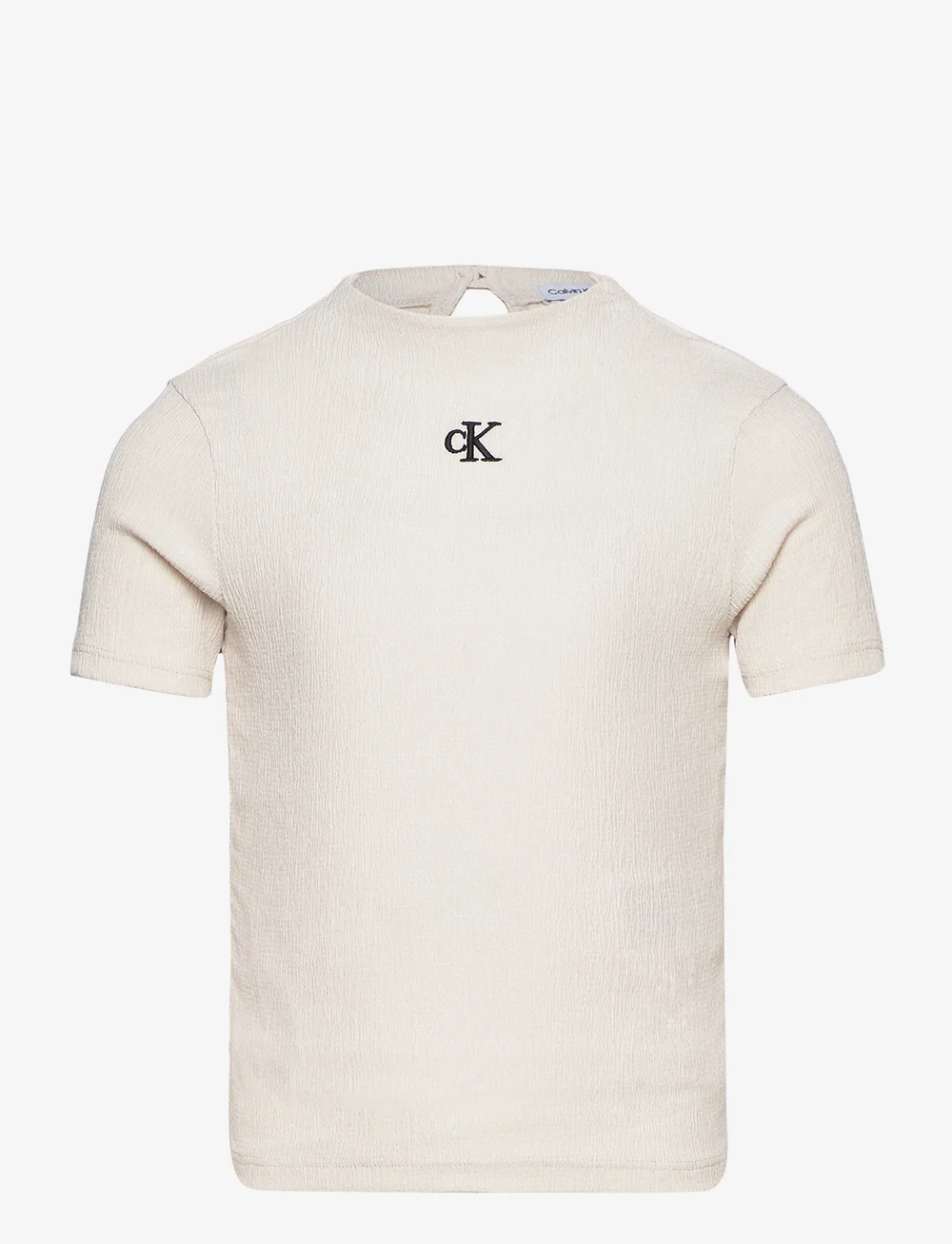 Calvin Klein Light Crinkle Top Short sleeved Boozt