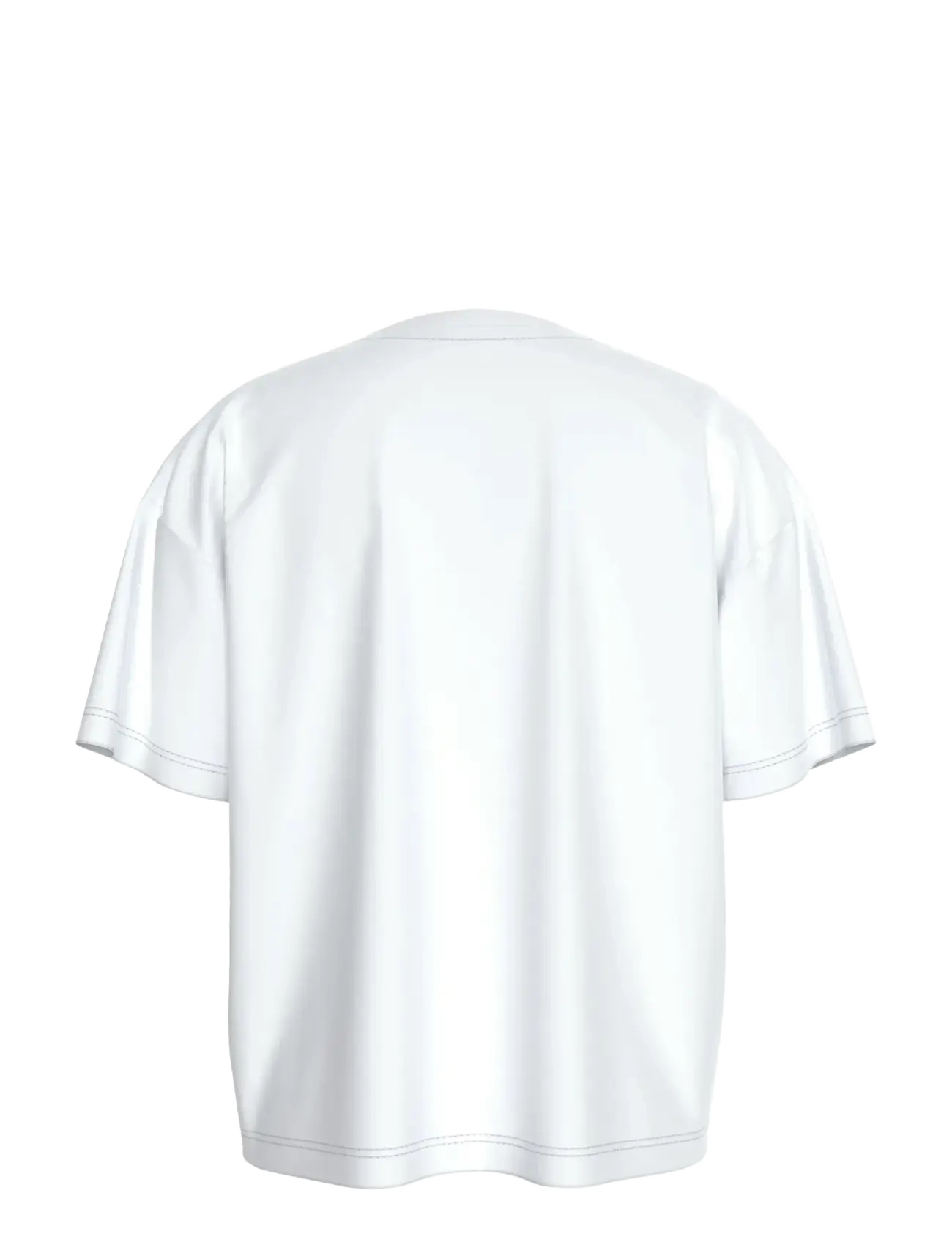 Calvin Klein - CK LOGO BOXY T-SHIRT - bright white - 2