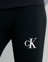 Calvin Klein - CK LOGO LEGGING - laveste priser - ck black - 4