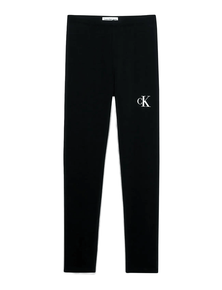 Calvin Klein - CK LOGO LEGGING - leggings - ck black - 3