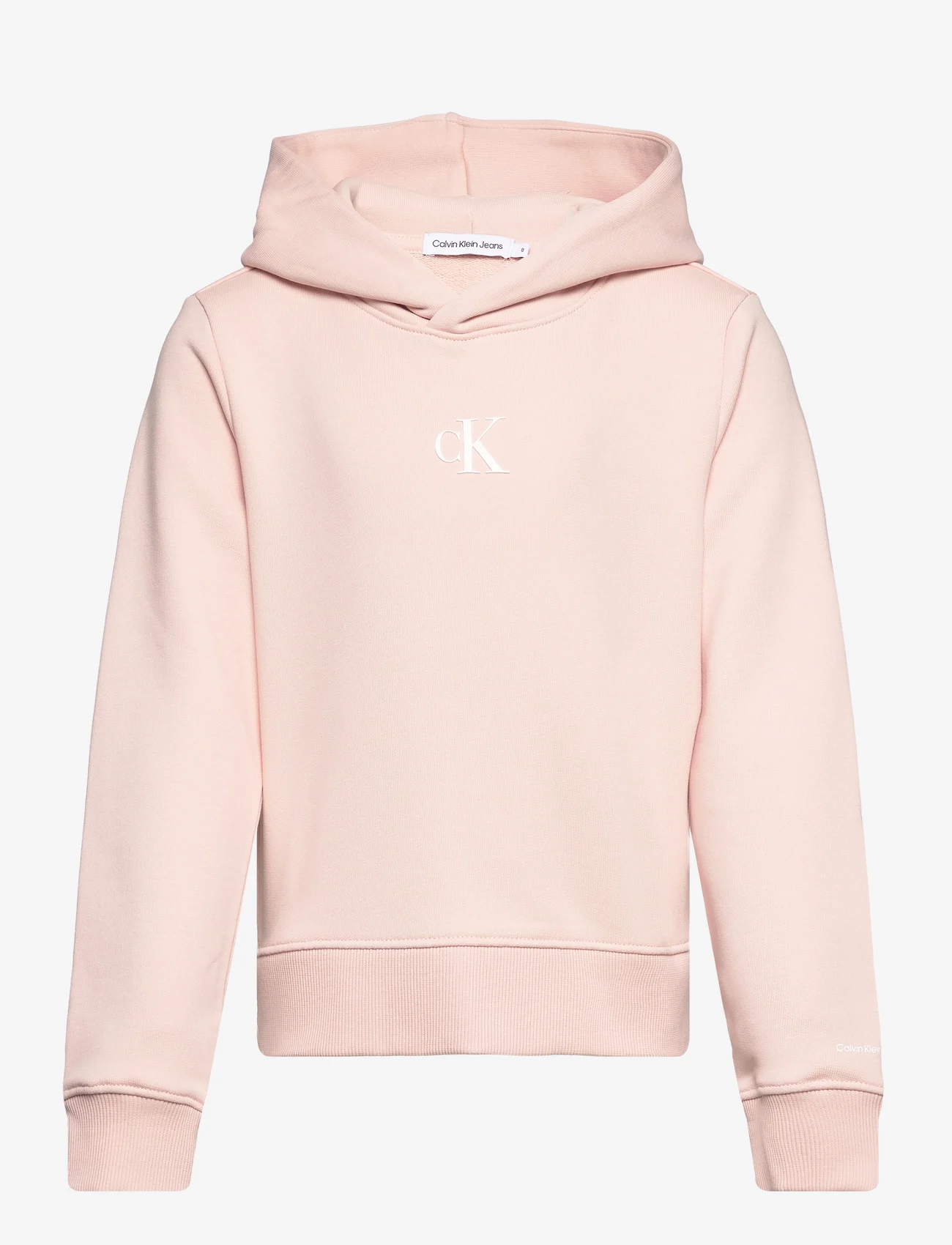 Calvin Klein - CK LOGO BOXY HOODIE - džemperiai su gobtuvu - rose clay - 0