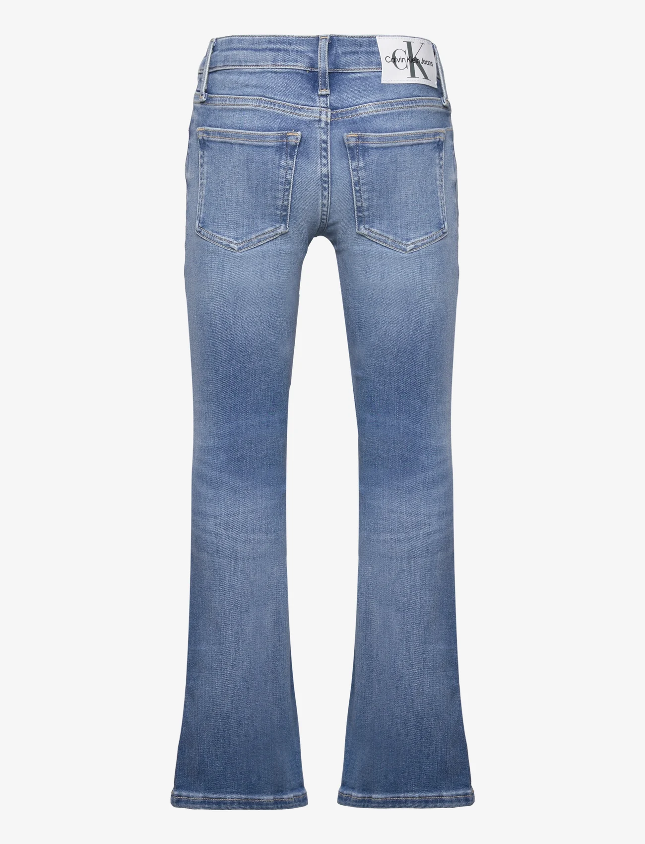 Calvin Klein - FLARE MR SPLIT VISUAL MID BLUE - bootcut jeans - visual mid blue - 1