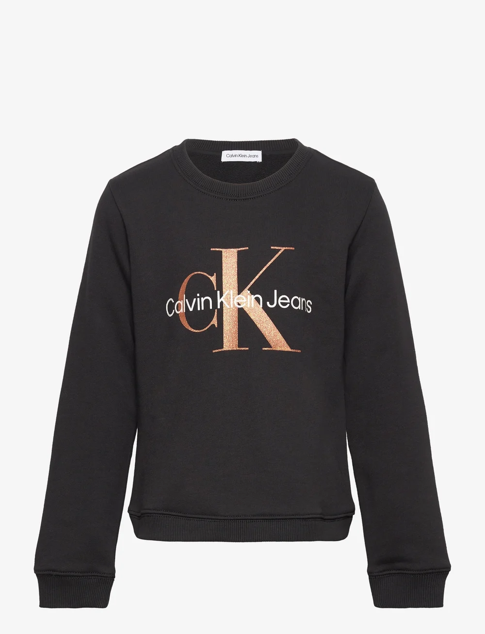 Calvin Klein Bronze Monogram Cn Sweatshirt Sweatshirts Boozt