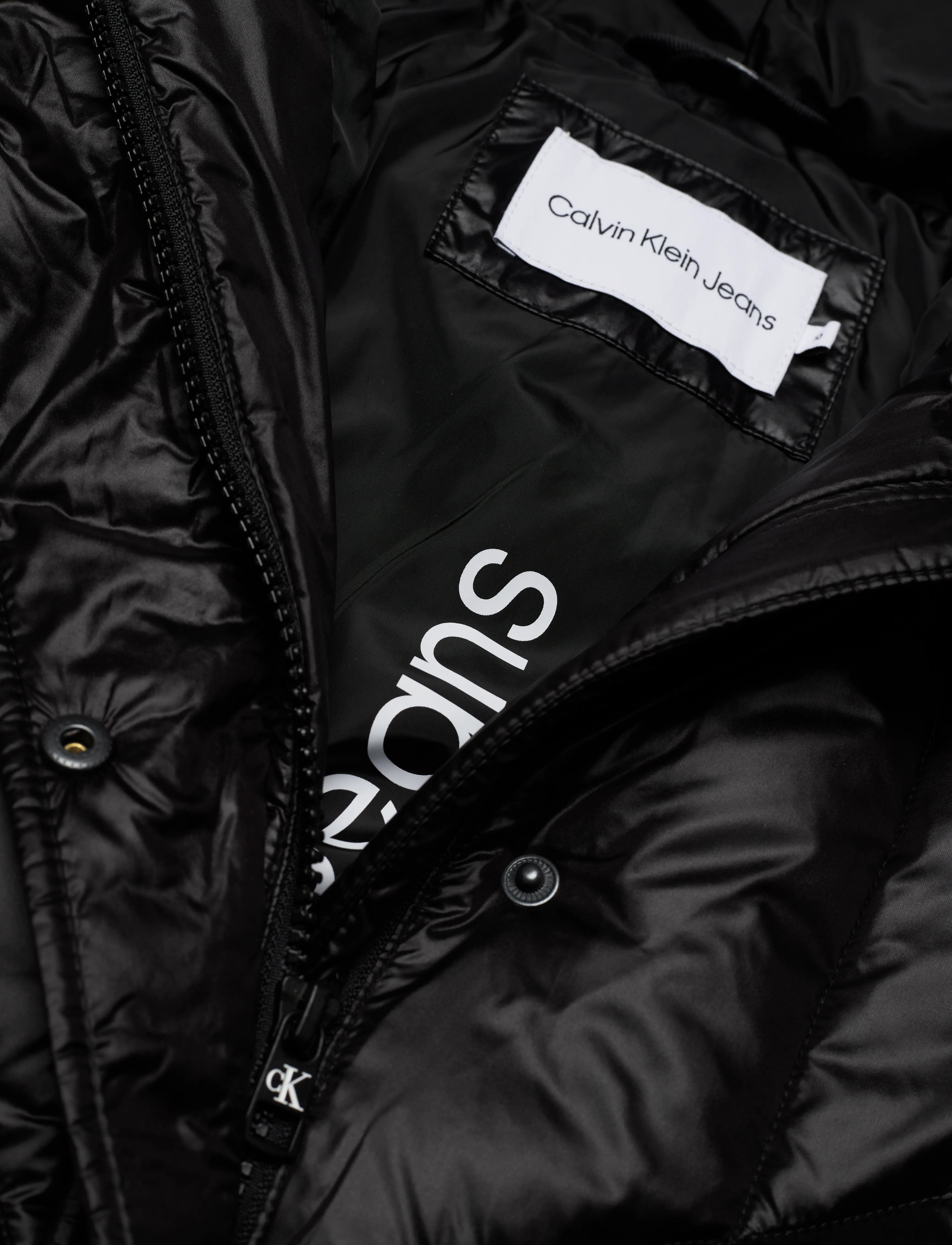 Calvin Klein - OVERSIZED DUVET PADDED COAT - ck black - 2