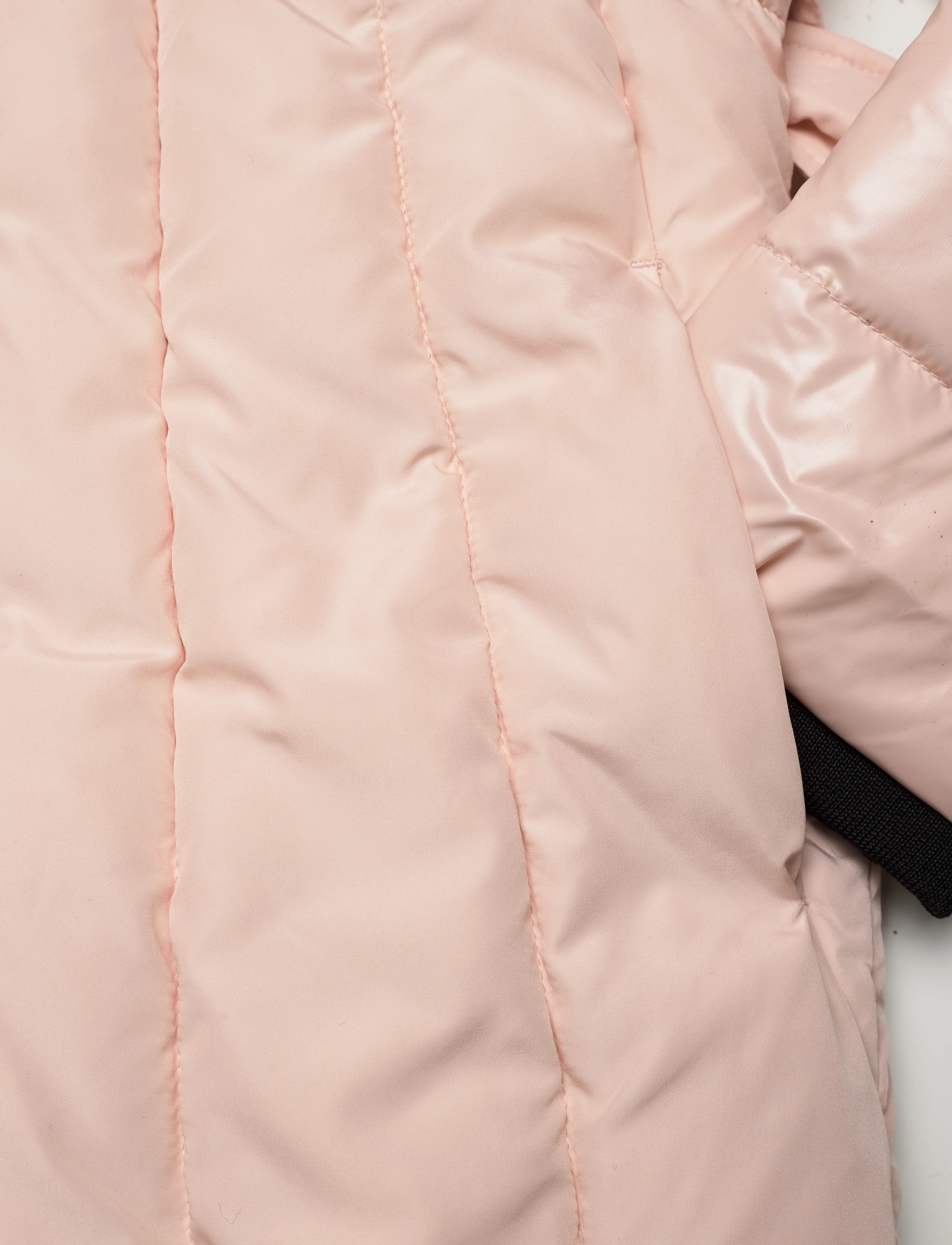 Calvin Klein - LONG BELTED PUFFER COAT - rose clay - 3
