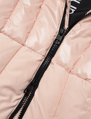Calvin Klein - LONG BELTED PUFFER COAT - wyściełana kurtka - rose clay - 4