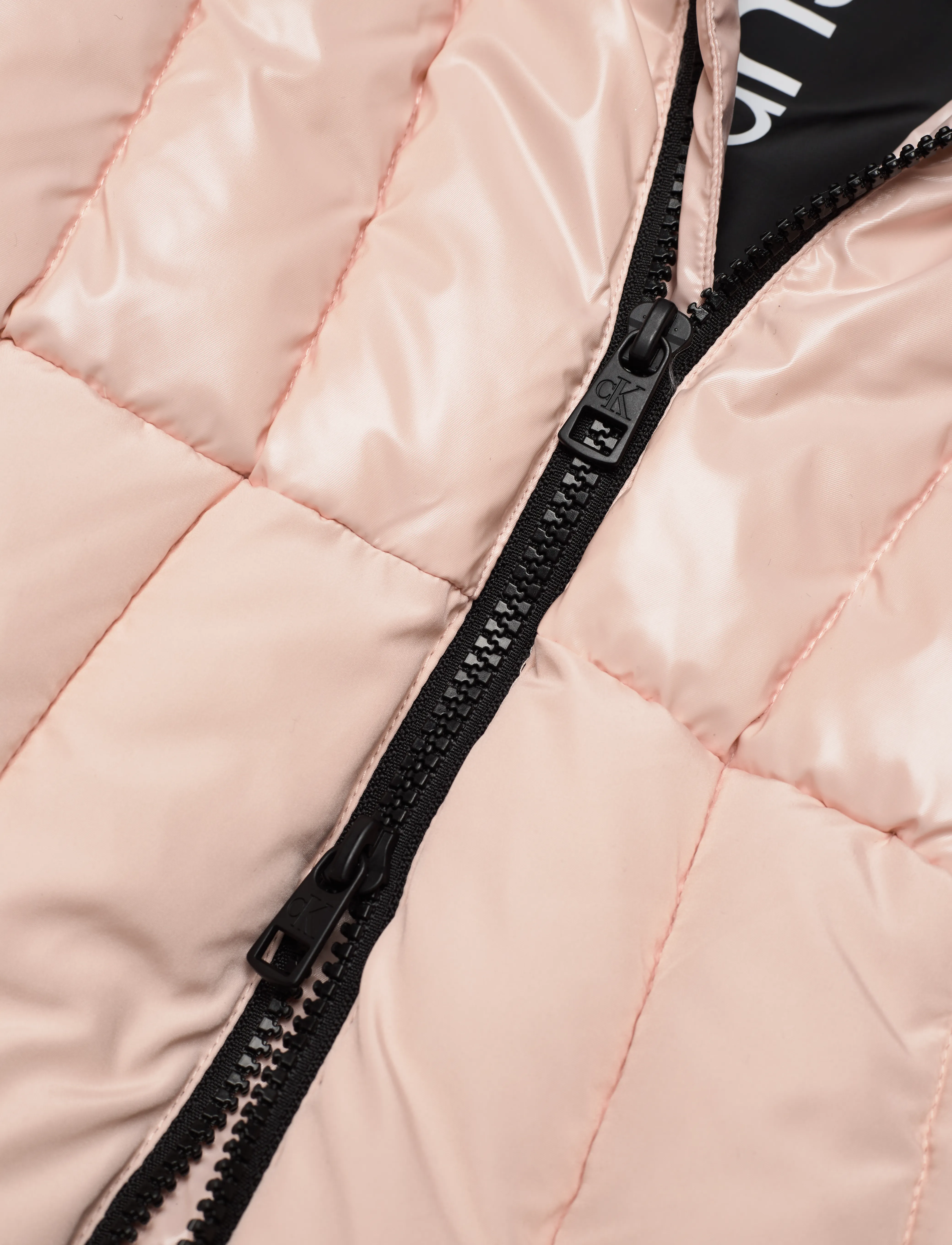 Calvin Klein - LONG BELTED PUFFER COAT - rose clay - 4