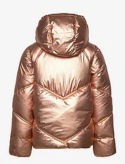 Calvin Klein - BRONZE METALLIC PUFFER JACKET - dunjakker & forede jakker - bronze metallic - 1
