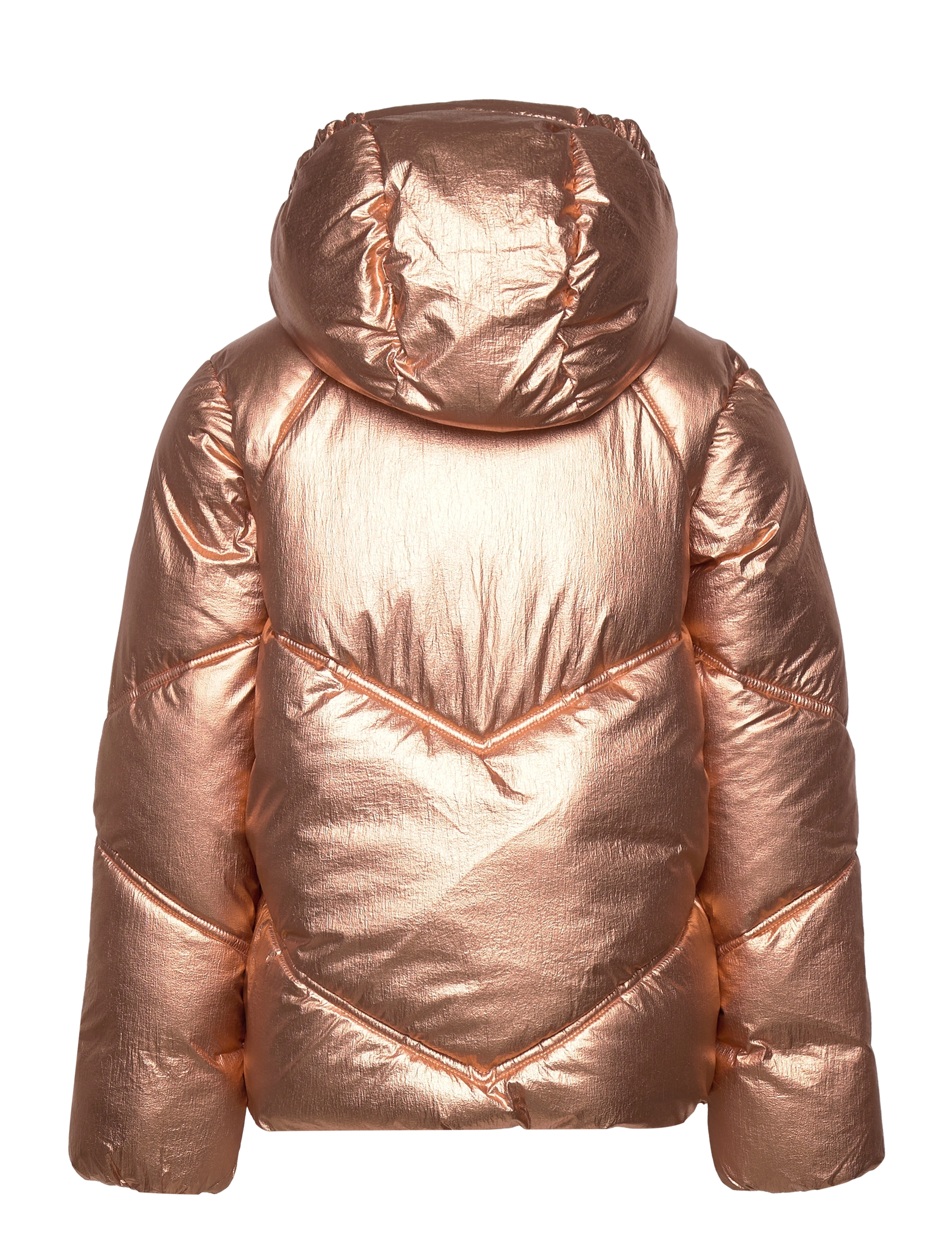 Calvin Klein - BRONZE METALLIC PUFFER JACKET - bronze metallic - 1