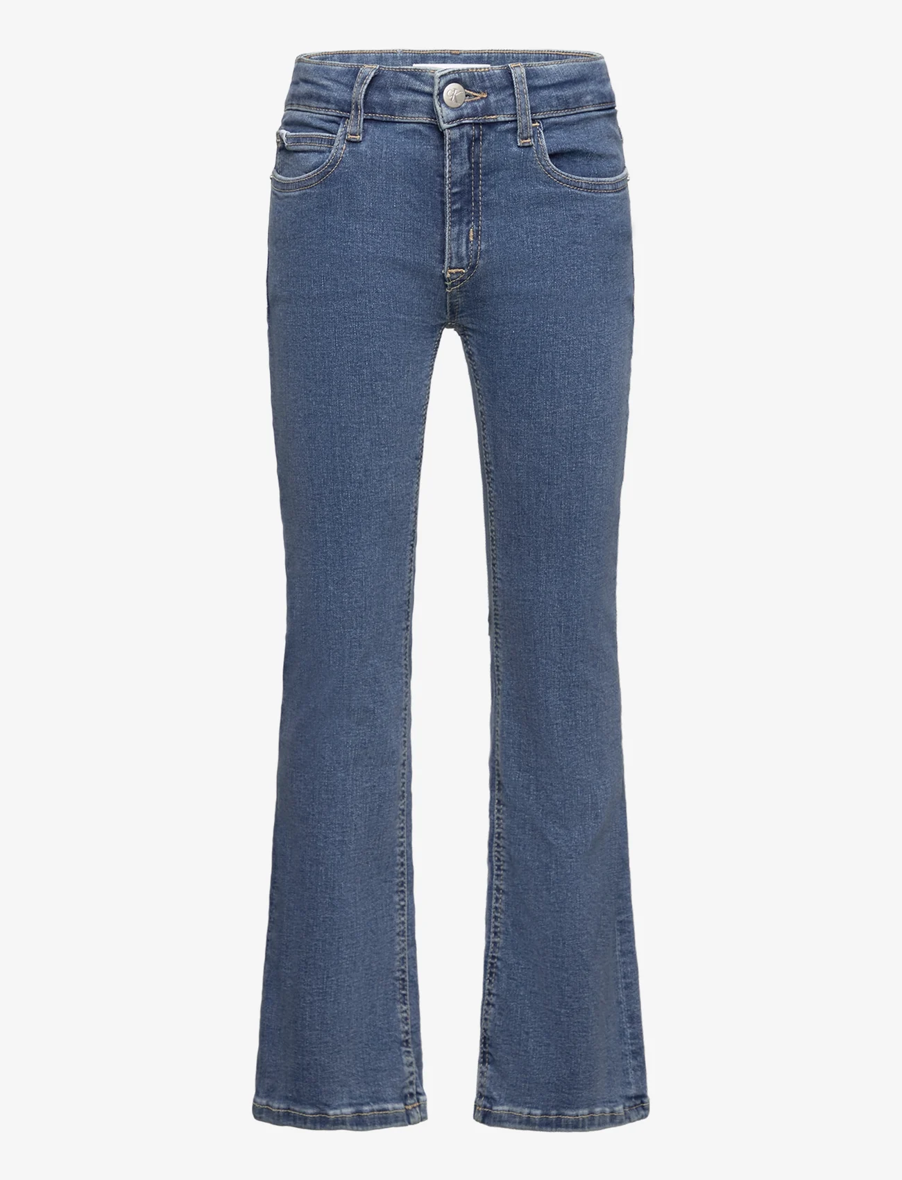 Calvin Klein - FLARE ESS BLUE STRETCH - bootcut jeans - essential blue stretch - 0