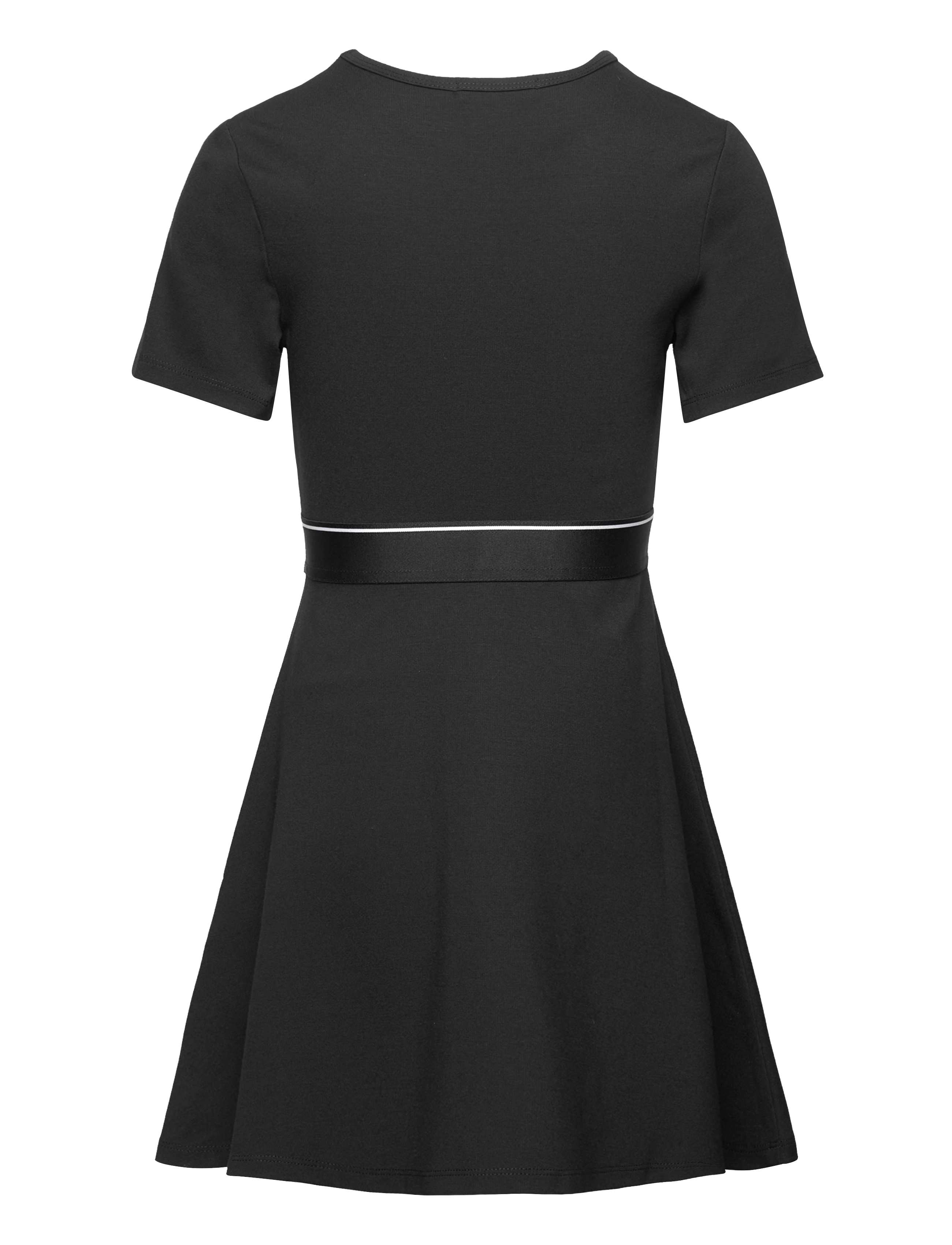 Calvin Klein - PUNTO LOGO TAPE SS DRESS - ck black - 1