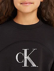 Calvin Klein - IRIDESCENT CK LOGO CN SWEATSHIRT - džemperiai - ck black - 3