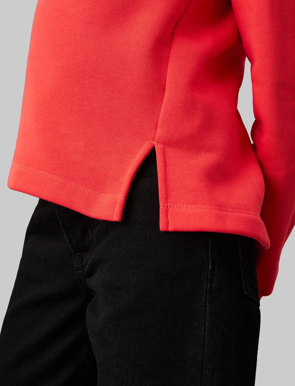 Calvin Klein - COLOUR LOGO FLEECE HOODIE - huvtröjor - bittersweet - 5