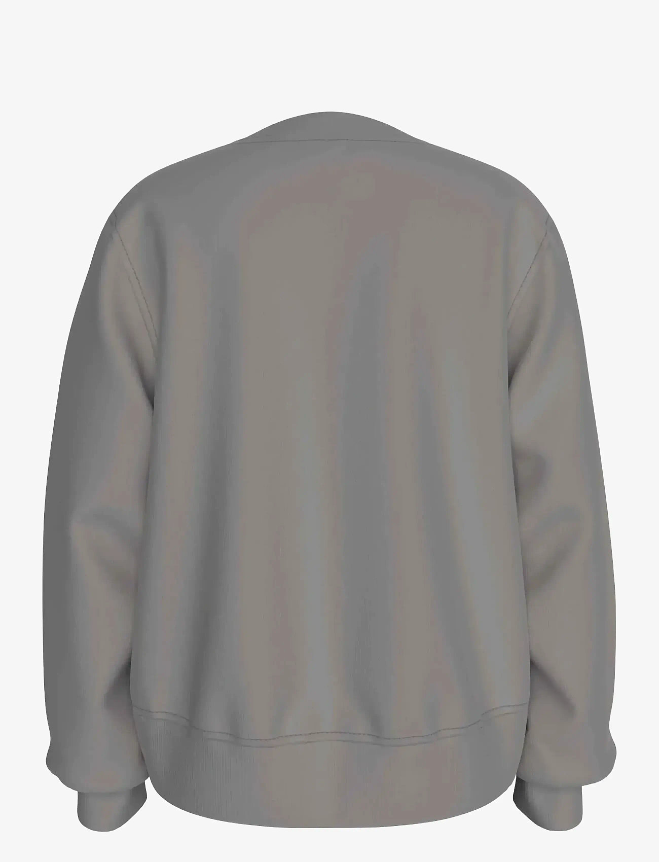 Calvin Klein - CK LOGO CN FLEECE SWEATSHIRT - sweatshirts - granite gray - 1