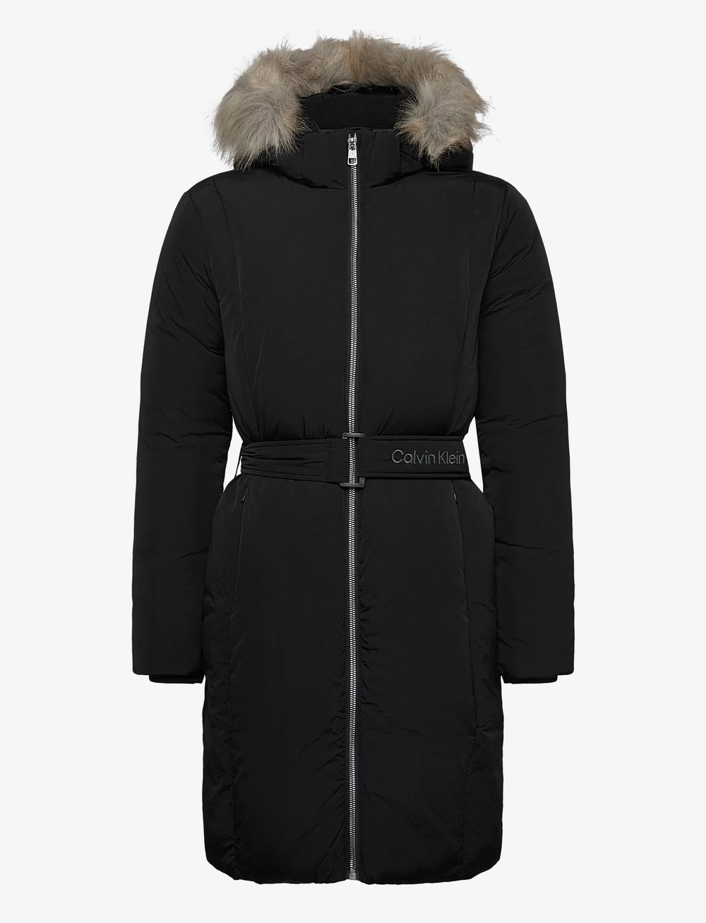 Calvin klein fur coat clearance