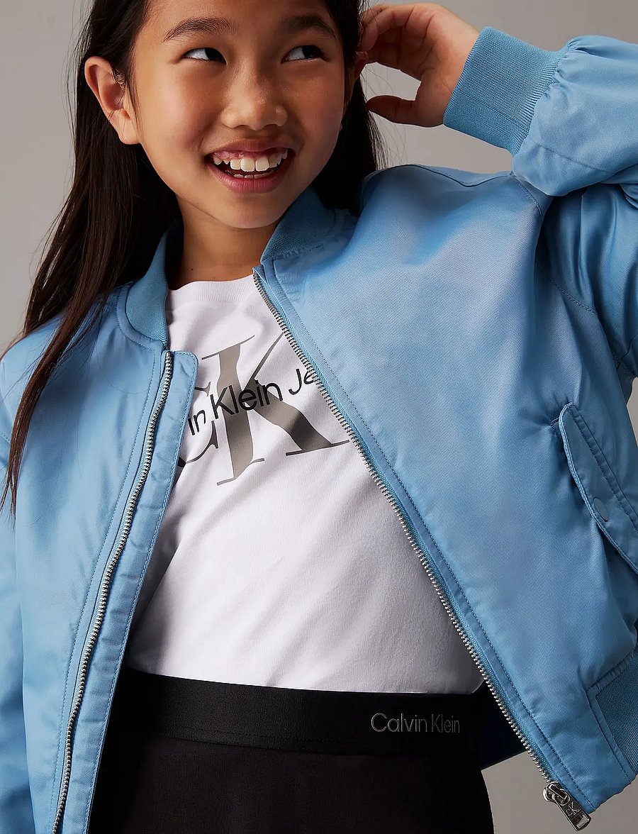 Calvin Klein - LOGO TAPE FLARE PUNTO SKIRT - stutt pils - ck black - 5