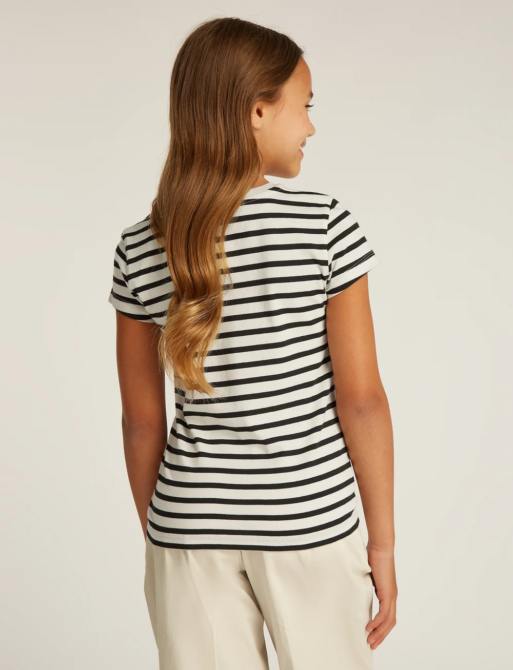 Calvin Klein - 2 PACK STRIPE SLIM SS T-SHIRT - lühikeste varrukatega t-särgid - turtledove/ ck black stripe - 1
