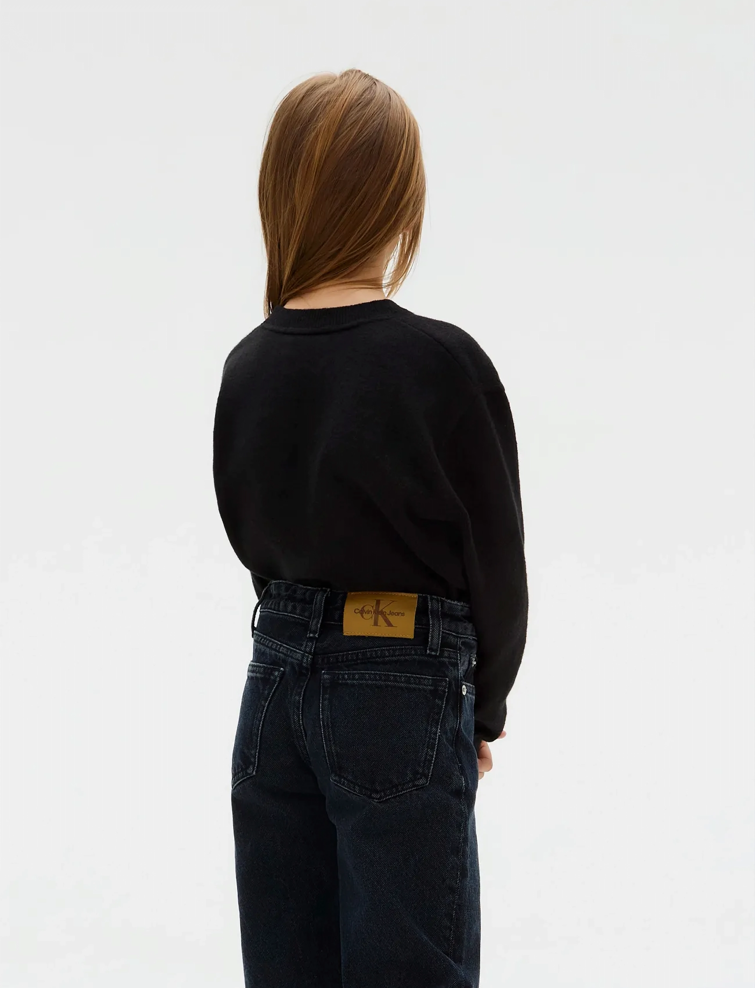 Calvin Klein - MONOLOGO SWEATER - ck black - 3