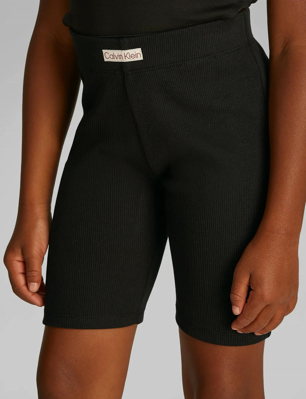 Calvin Klein - RIB CYCLING SHORTS - cycling shorts - ck black - 4