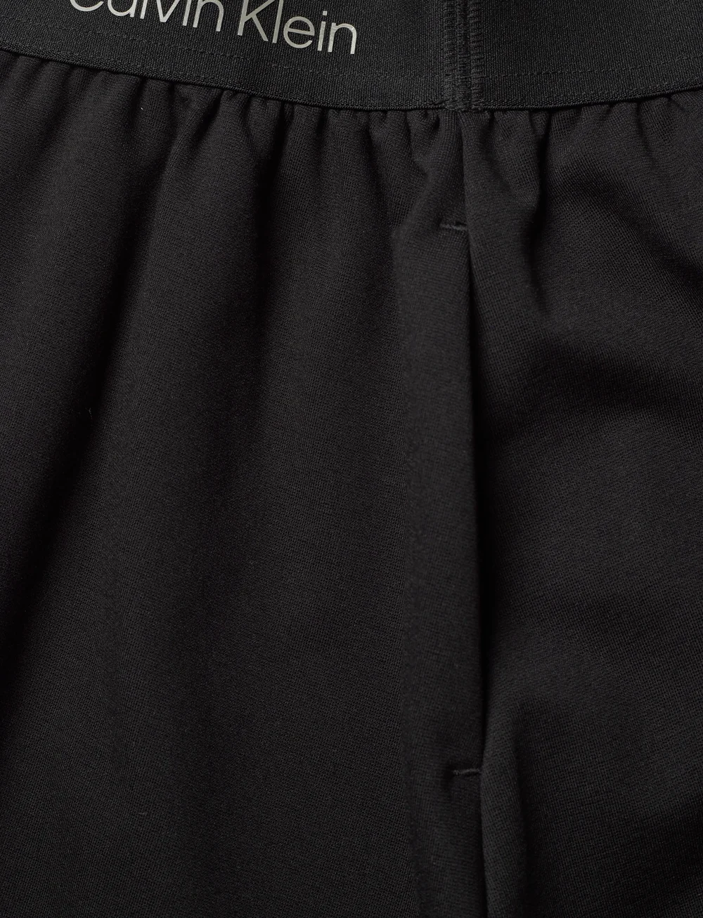 Calvin Klein - PUNTO LOGO FLARE SKIRT - kurze röcke - ck black - 3