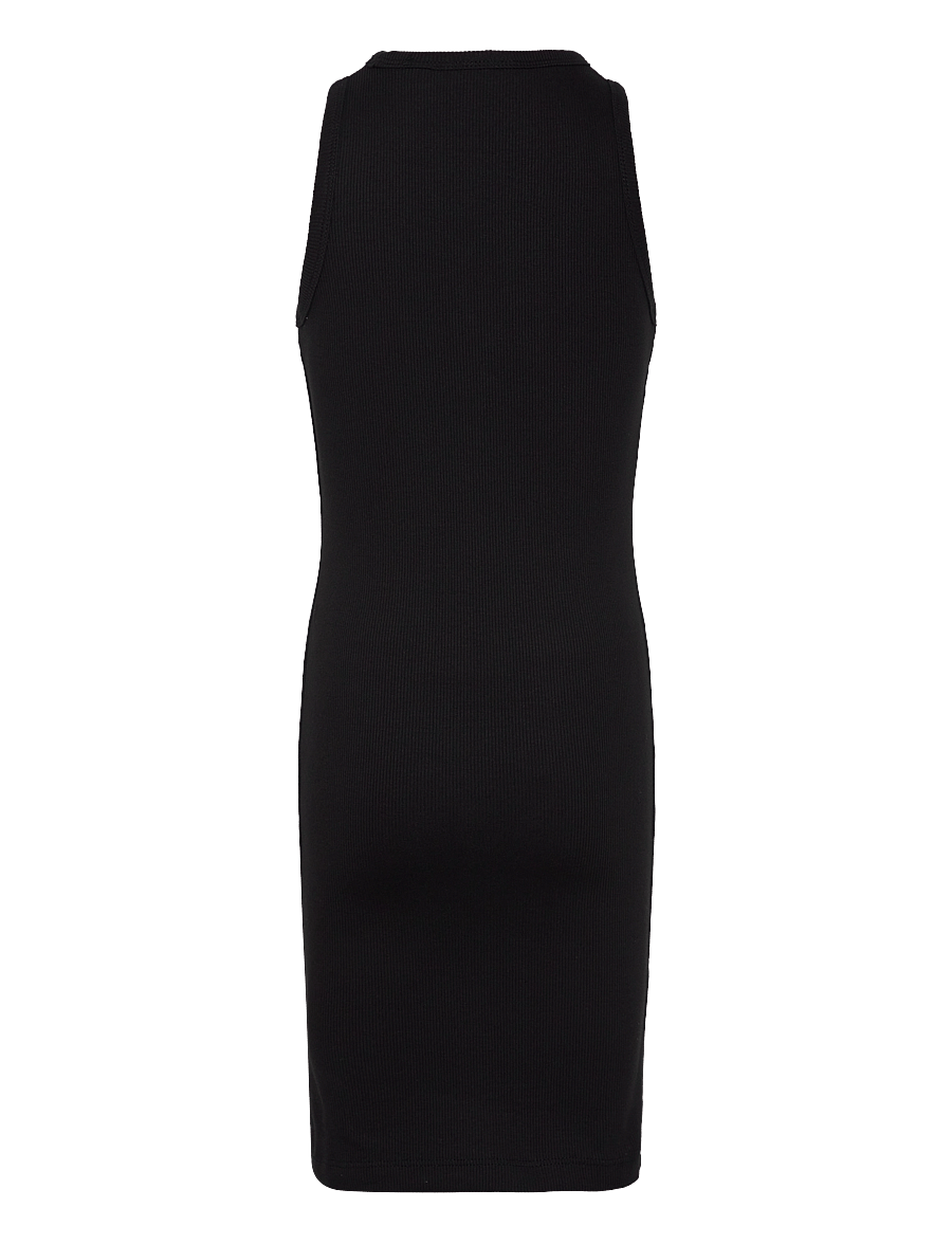 Calvin Klein - RIB SLEEVELESS DRESS - ck black - 1