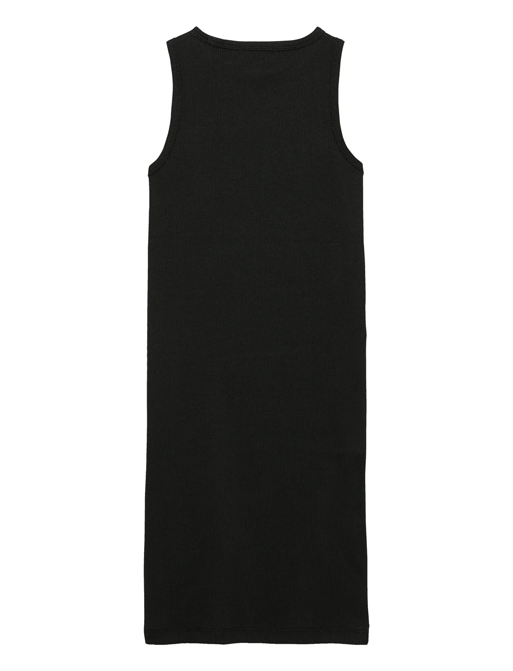 Calvin Klein - RIB SLEEVELESS DRESS - Ärmellose freizeitkleider - ck black - 2