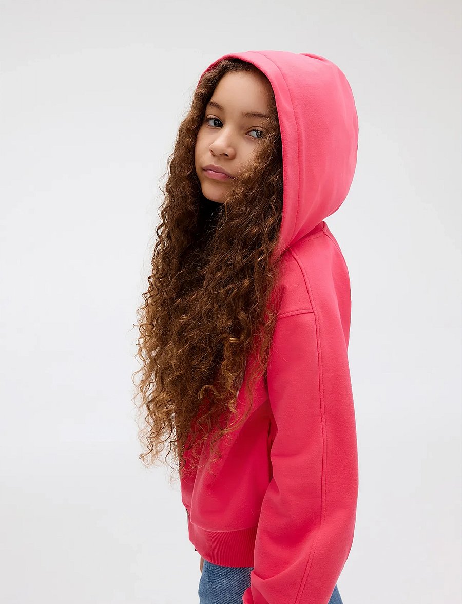 Calvin Klein - TERRY ZIP UP HOODIE - kapuzenpullover - teaberry - 4